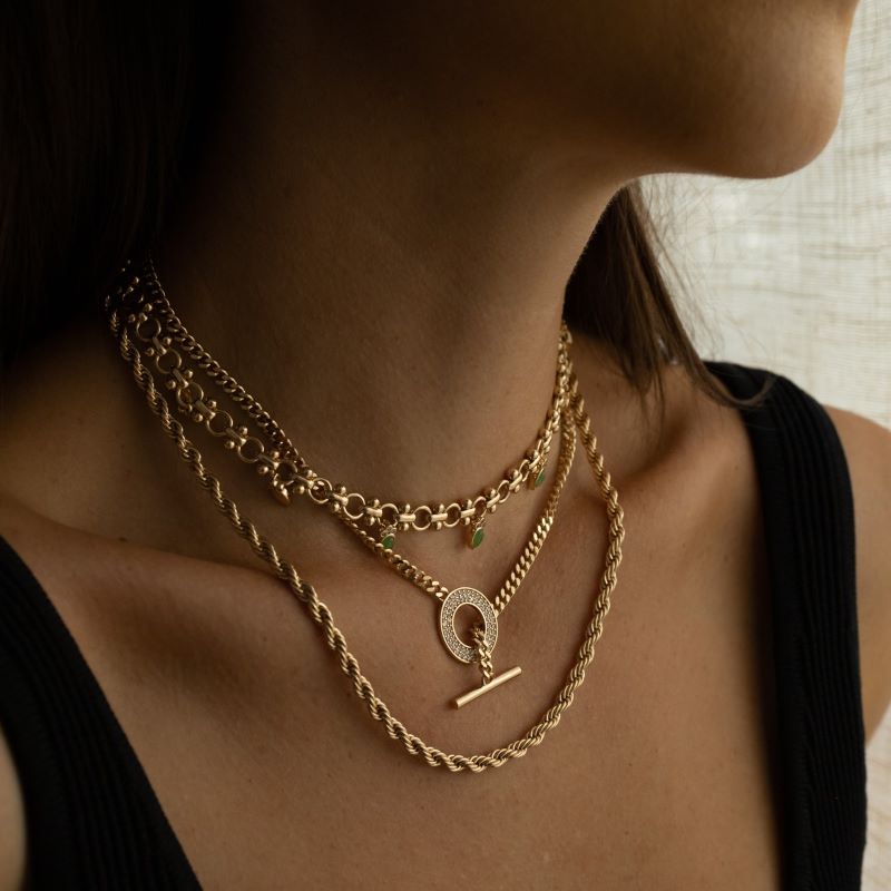 leeada zuma gold rope chain