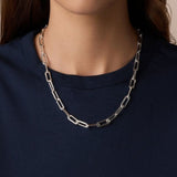 gorjana parker xl silver necklace