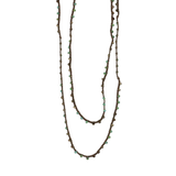 prima crocheted beaded necklace