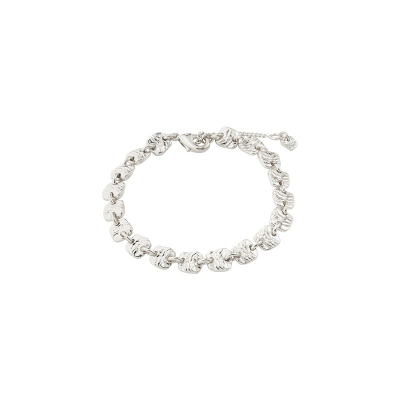 pilgrim sense silver bracelet