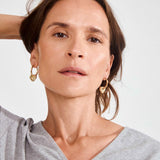 pilgrim nova gold heart earring