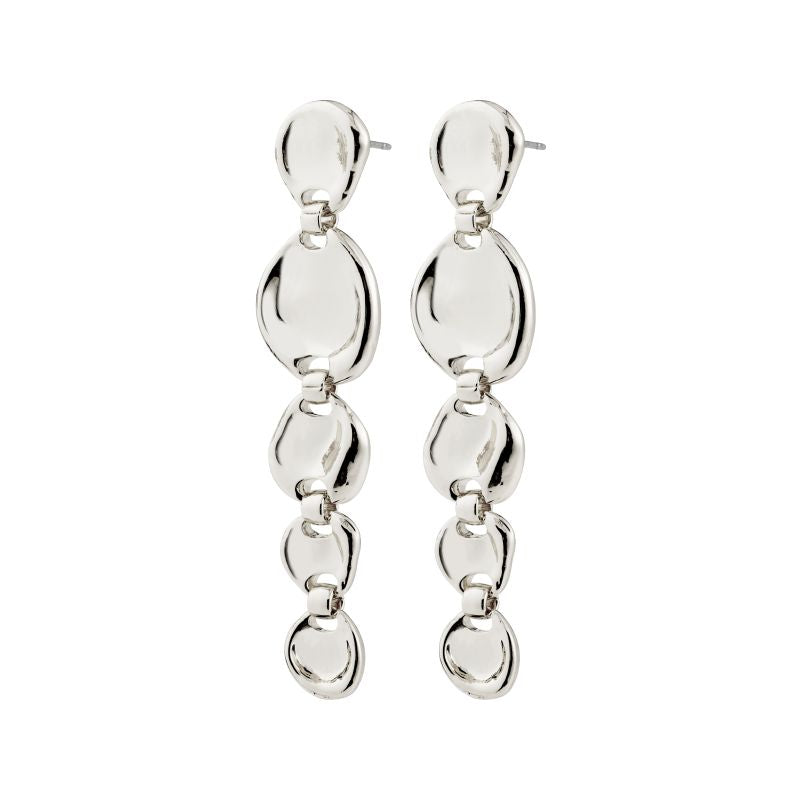 pilgrim sparkle silver earring
