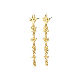 Trace Dangly Flower Earring