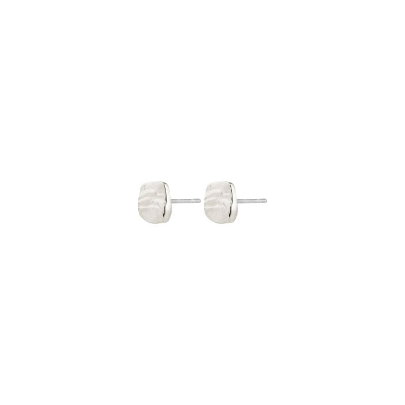 pilgrim sense silver stud earring