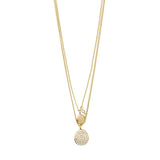 pilgrim shift 2 in 1 gold necklace