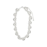 pilgrim inner silver necklace