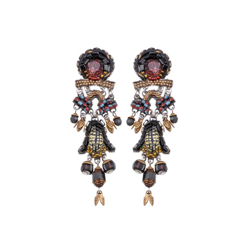 ayala bar tigers eye kenzo earring