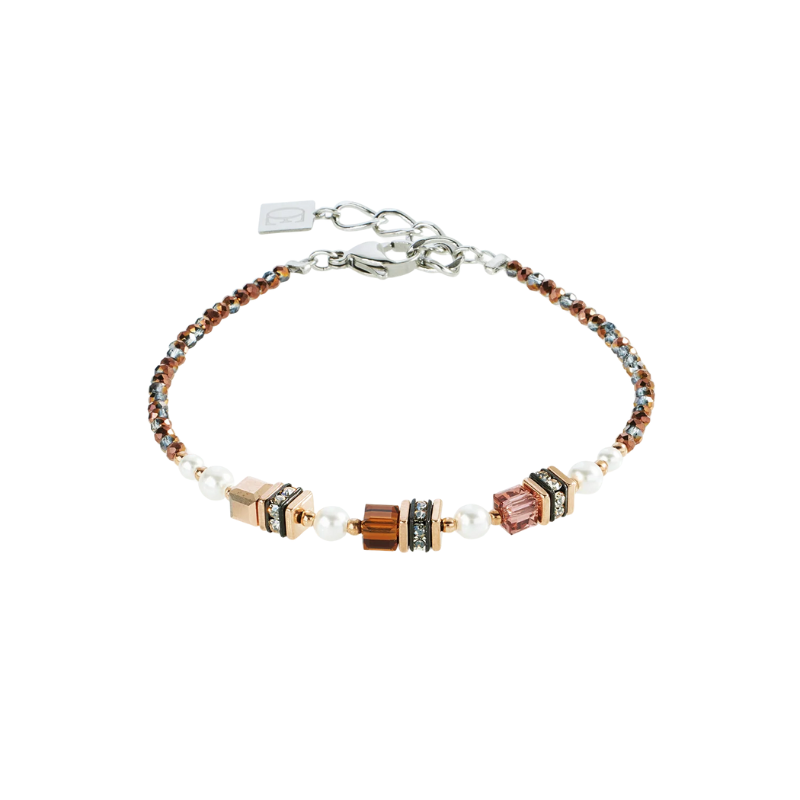 coeur de lion sparkling mocha mousse bracelet