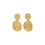 pilgrim air gold earring