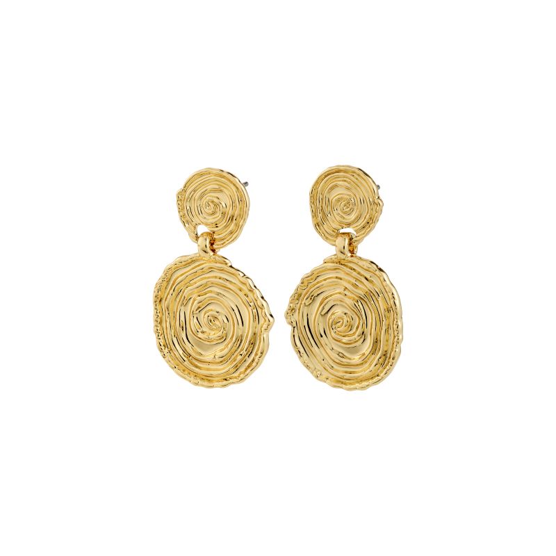 pilgrim air gold earring