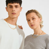 pilgrim sense gold necklace