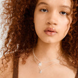 pilgrim shift 2 in 1 silver necklace