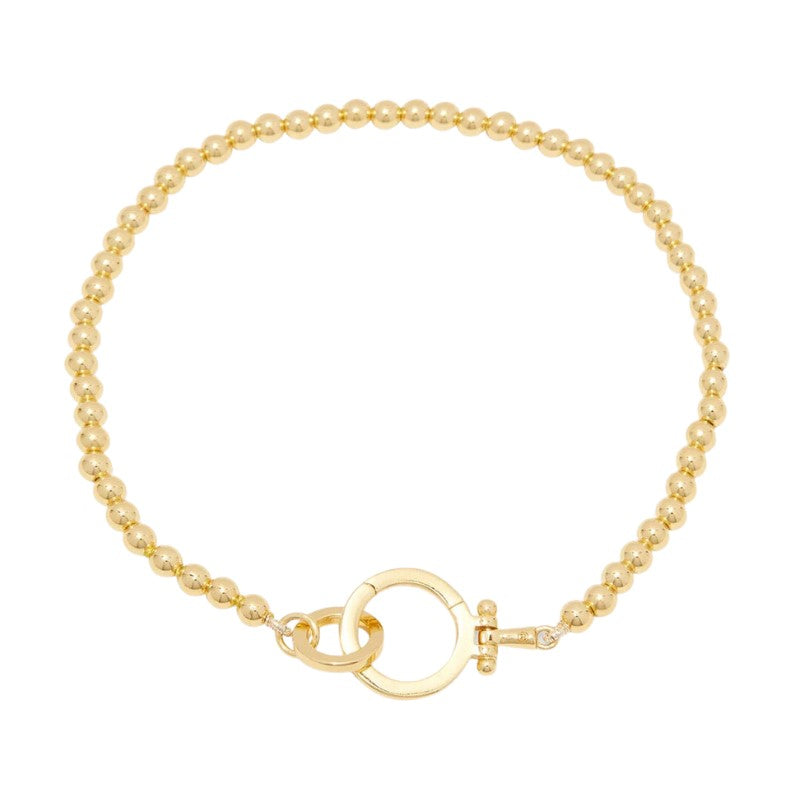 gorjana parker bead gold bracelet