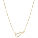 electric picks ritz gold necklace