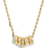 electric picks oak gold necklace