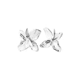 pilgrim trace flower silver earring