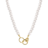 gorjana finley gold pearl necklace