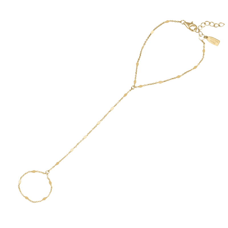 electric picks wilshire gold handchain