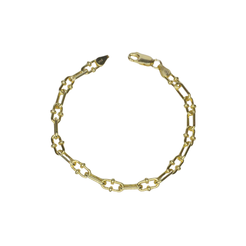 prima granchi gold chain bracelet