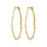 pilgrim timber gold hoop earring