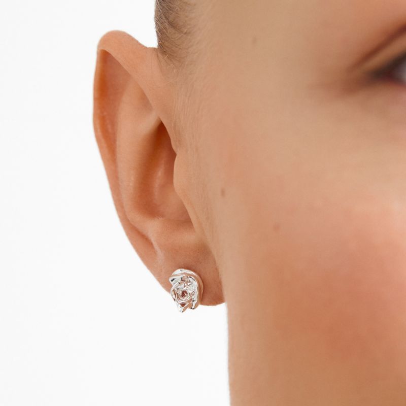 pilgrim riyan silver stud earring