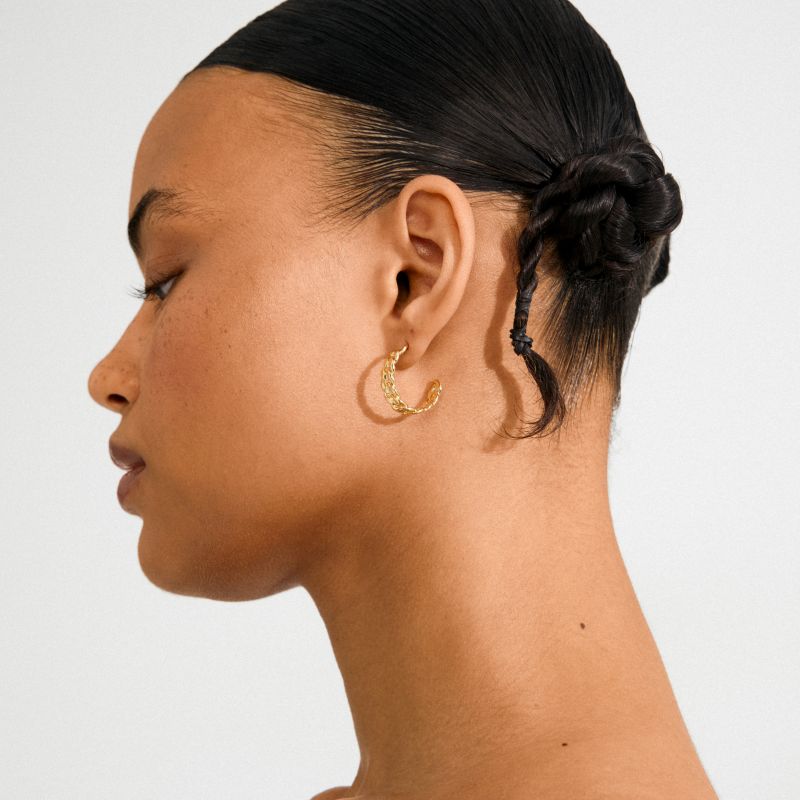 pilgrim mayer gold earring
