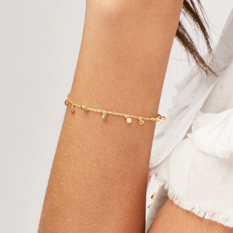 gorjana chloe mini gold bracelet