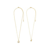 pilgrim shift 2 in 1 gold necklace