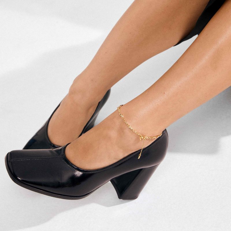 pilgrim nova gold anklet