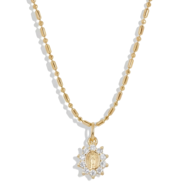 joy dravecky mini gold heirloom necklace