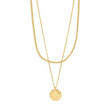 pilgrim declan gold necklace