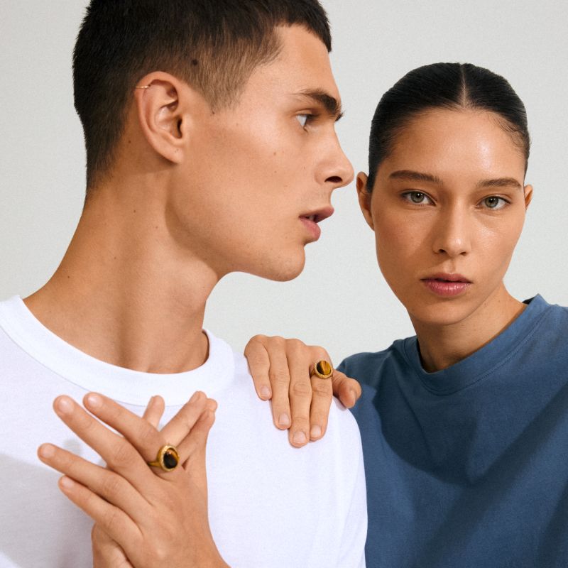 pilgrim between gold ring
