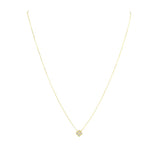 sahira mini gracie gold cz necklace