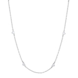 gorjana silver amor necklace