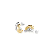 jenny bird mini florence two tone earring