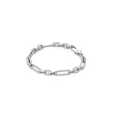 jenny bird mercer silver chain bracelet