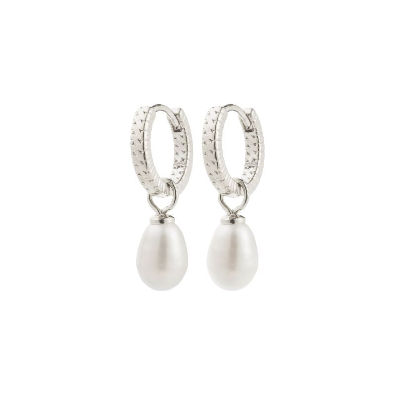pilgrim elliana silver pearl earring