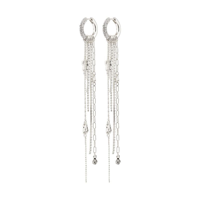 pilgrim drue silver earring