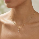 joy dravecky mini frankie gold necklace