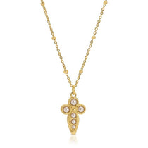 joy dravecky baby athena gold pearl necklace