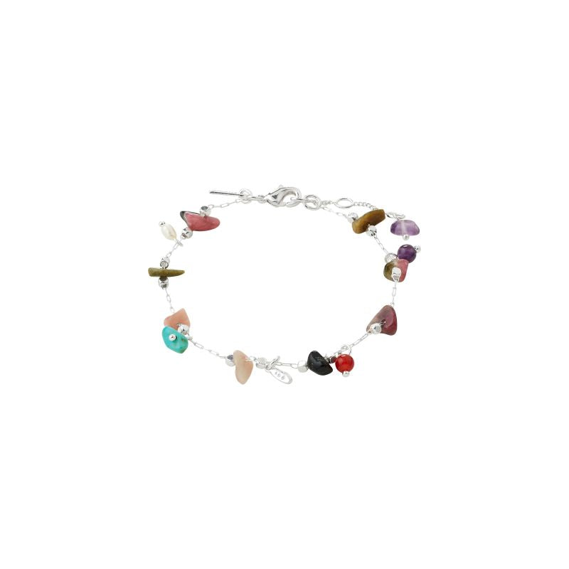pilgrim here silver bracelet