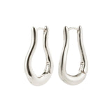 pilgrim unfold  silver hoop earring
