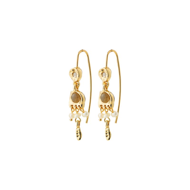 pilgrim here gold earring