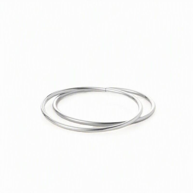 jenny bird dane 2 piece silver bangles