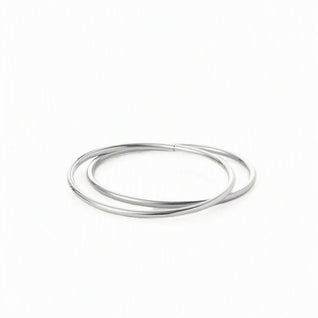 jenny bird dane 2 piece silver bangles