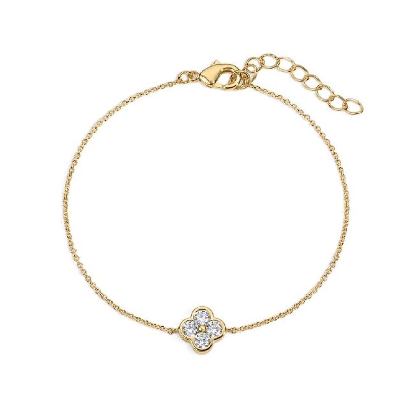 electric picks mini camilla gold bracelet