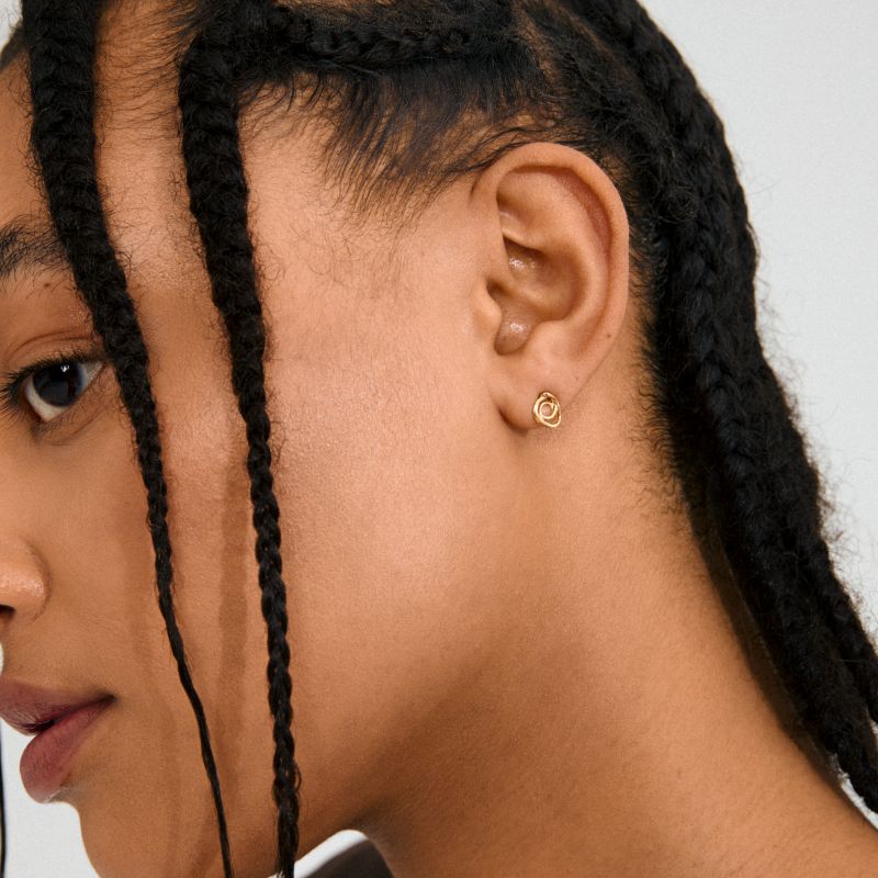 pilgrim diego gold earring