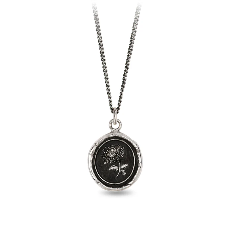 pyrrha healing journey silver talisman
