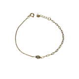 prima paperclip rolo chain bracelet
