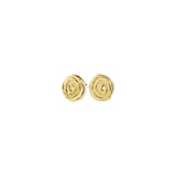 pilgrim air gold stud earring